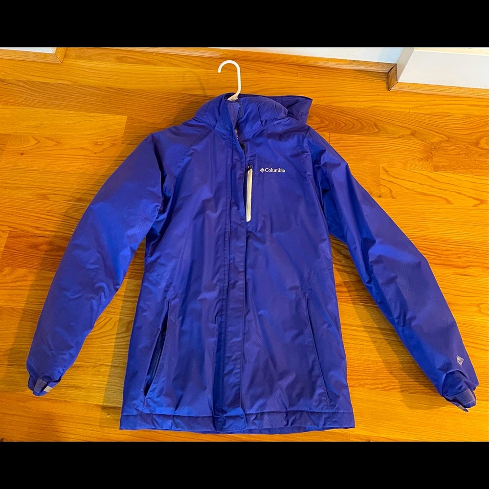 Columbia kids large ski jacket with Omni-heat technology